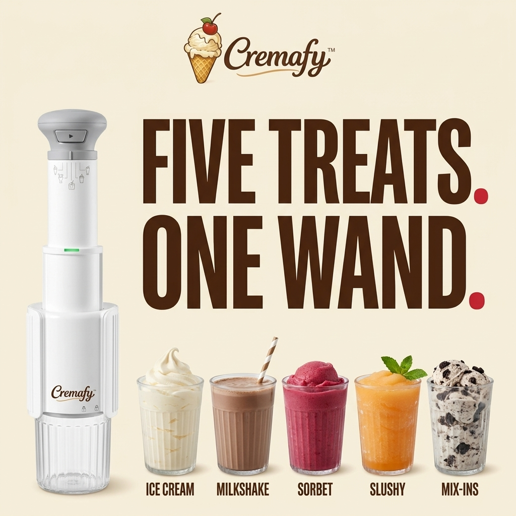 Cremafy™ 5-in-1 Ice Cream Maker